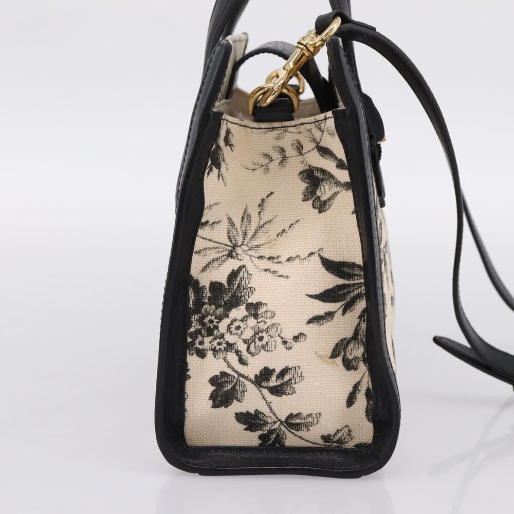 Gucci GG Ribbon Printed Linen Small - Picture 3 of 16